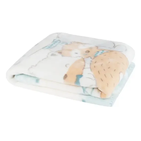 ОДЕЯЛО KIKKA BOO FUNNY FRIENDS, СИНИЙ