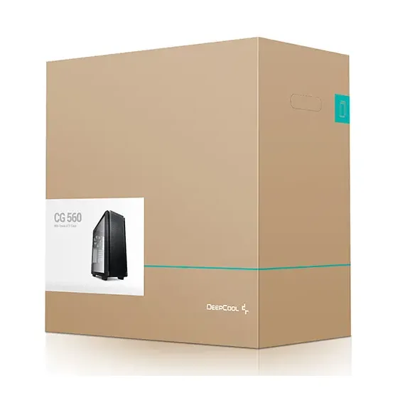 КОМПЬЮТЕРНЫЙ КОРПУС DEEPCOOL CG560, MIDI-TOWER, ATX PS2 , ЧЁРНЫЙ