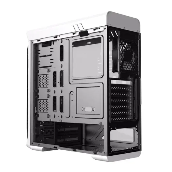 CARCASA PC GAMEMAX STARLIGHT FRGB, MIDI-TOWER, ATX, ALB
