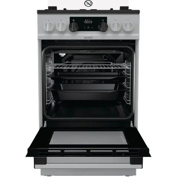 КОМБИНИРОВАННАЯ ПЛИТА GORENJE MEKS512S, СЕРЕБРИСТЫЙ