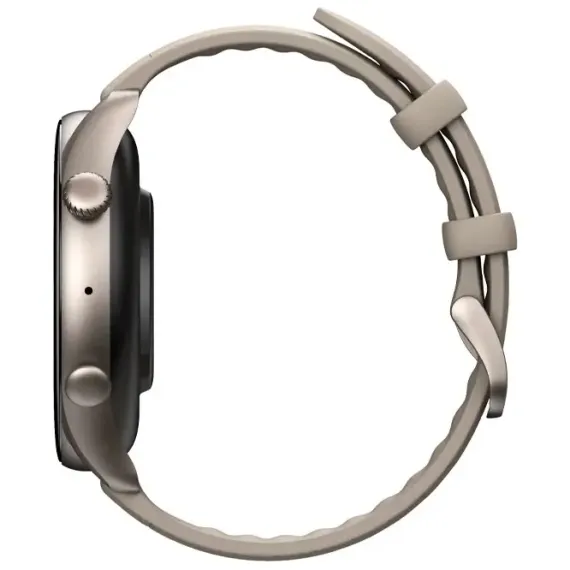 CEAS INTELIGENT XIAOMI AMAZFIT GTR 3, CARCASA DIN ALUMINIU DE CULOARE GRI CU BANDA DIN SILICON GRI