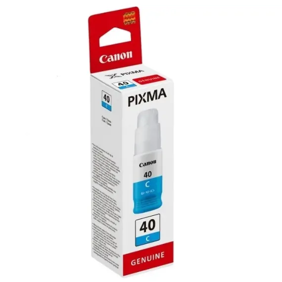 RECIPIENT DE CERNEALA CANON GI-40, 70ML, CYAN