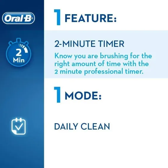 PERIUTA DE DINTI ELECTRICA BRAUN VITALITY 100 CROSS ACTION, ALB