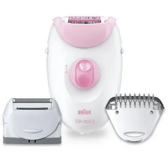 ЭПИЛЯТОР BRAUN SE3270, БЕЛЫЙ/РОЗОВЫЙ