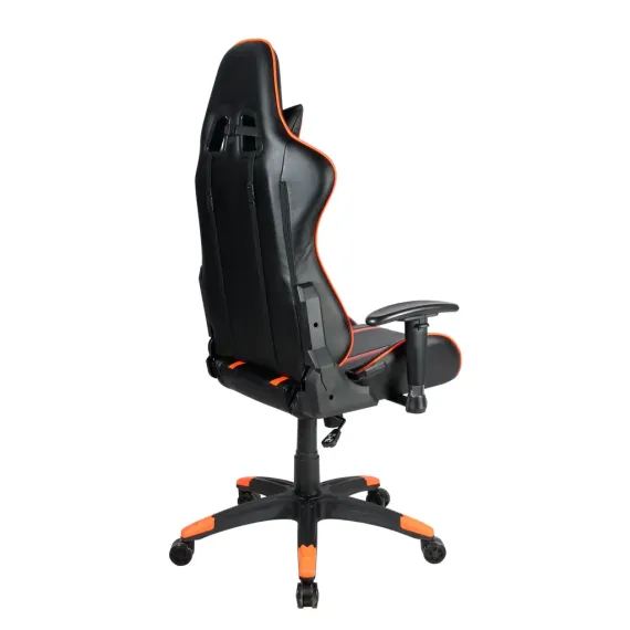SCAUN GAMING CANYON FOBOS, PU PIELE, NEGRU/PORTOCALIU