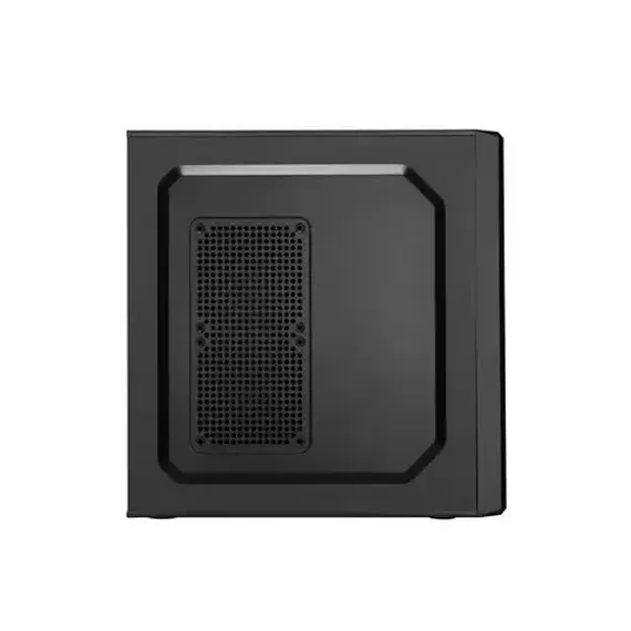 CARCASA PC SOHOO 5907BS, MIDI-TOWER, SURSA DE ALIMENTARE INCORPORATA, NEGRU/ARGINTIU