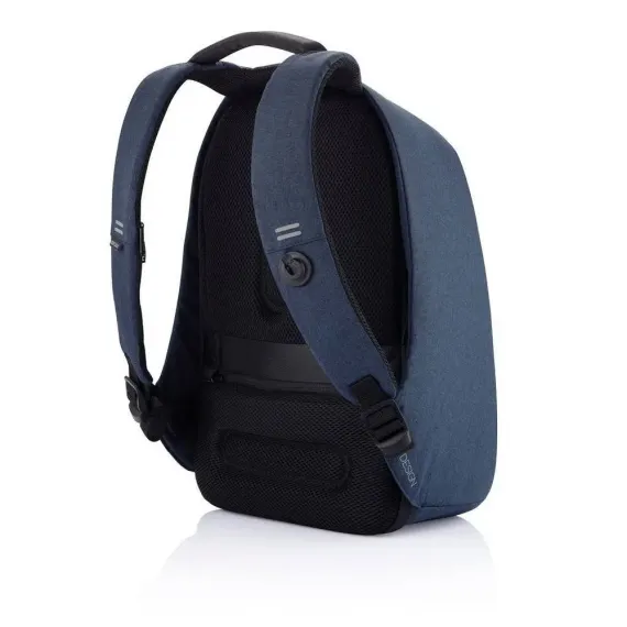 RUCSAC PENTRU LAPTOP BOBBY PRO, 15.6", PIELE ARTIFICIALA, ALBASTRU INCHIS
