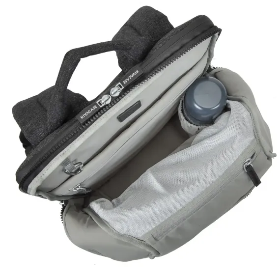 РЮКЗАК ДЛЯ НОУТБУКА RIVACASE LANTAU, 15.6", ПОЛИЭСТЕР, ЧЁРНЫЙ