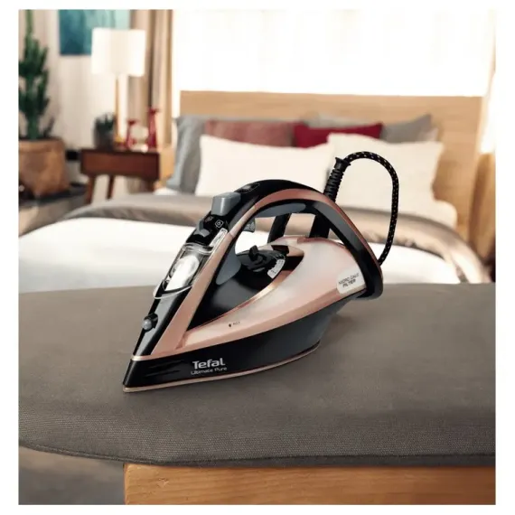 FIER DE CALCAT TEFAL ULTIMATE PURE FV9845E0, 3200W, NEGRU