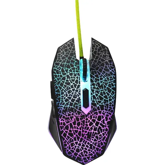 SET TASTATURA + MOUSE + MOUSE PAD QUMO SOLARIS, CU FIR, NEGRU