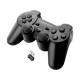 Gamepad Wireless Esperanza GLADIATOR EGG108K  Black, vibration Game Pad, 16 buttons, 2 sticks, Ergonomic design, 2 modes (analog and digital), Soft sw Gamepad Wireless Esperanza GLADIATOR EGG108K  Black, vibration Game Pad, 16 buttons, 2 sticks, Ergonomic design, 2 modes (analog and digital), Soft sw