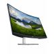 31.5" Monitor DELL S3221QS / Curved  / 4ms / 4K / Black/Silver