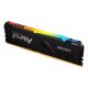 16GB DDR4-2666  Kingston FURY® Beast DDR4 RGB, PC21300, CL16, 2Rx8, 1.2V,  Auto-overclocking, Asymmetric BLACK low-profile heat spreader, Dynamic RGB effects featuring Kingston FURY Infrared Sync technology, Intel XMP Ready (Extreme Memory Profiles) 16GB DDR4-2666  Kingston FURY® Beast DDR4 RGB, PC21300, CL16, 2Rx8, 1.2V,  Auto-overclocking, Asymmetric BLACK low-profile heat spreader, Dynamic RGB effects featuring Kingston FURY Infrared Sync technology, Intel XMP Ready (Extreme Memory Profiles)