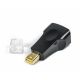 Адаптер Gembird A-mDPM-VGAF-01, Mini DisplayPort to VGA Адаптер Gembird A-mDPM-VGAF-01, Mini DisplayPort to VGA
