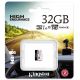 32GB microSD Class10 A1 UHS-I FC  Kingston High Endurance, 600x, Up to: 95MB/s, High performance, Seamless recording 32GB microSD Class10 A1 UHS-I FC  Kingston High Endurance, 600x, Up to: 95MB/s, High performance, Seamless recording