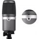AverMedia USB Microphone - AM310: Uni-directional condenser microphone, Polar pattern: Cardioid, Sample/Bit rate: 48KHz/16bit, Sensitivity: -60 ± 5 dB, Frequency response: 20Hz ~ 20kHz, USB 2.0 Plug&Play