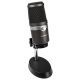 AverMedia USB Microphone - AM310: Uni-directional condenser microphone, Polar pattern: Cardioid, Sample/Bit rate: 48KHz/16bit, Sensitivity: -60 ± 5 dB, Frequency response: 20Hz ~ 20kHz, USB 2.0 Plug&Play