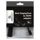 Адаптер Gembird A-mDPM-HDMIF-02-W, Mini DisplayPort to HDMI Адаптер Gembird A-mDPM-HDMIF-02-W, Mini DisplayPort to HDMI