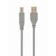 Cable USB2.0 CCP-USB2-AMBM-6G, USB 2.0 A-plug B-plug 6ft cable, 1.8 m, Grey Color Cable USB2.0 CCP-USB2-AMBM-6G, USB 2.0 A-plug B-plug 6ft cable, 1.8 m, Grey Color