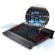 DEEPCOOL "N8 BLACK", Notebook Cooling Pad up to 17", 2 fan - 140mm, 1000rpm, <25dBA, 94.7CFM, 4x USB, all aluminum extrusion panel, Black DEEPCOOL "N8 BLACK", Notebook Cooling Pad up to 17", 2 fan - 140mm, 1000rpm, <25dBA, 94.7CFM, 4x USB, all aluminum extrusion panel, Black