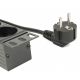 Gembird EG-PDU-014, Power distribution unit (PDU), 8 Schuko sockets, 1U, 16A, 3 m cable