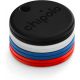 CHIPOLO ONE 4Pack, Black, Blue, White, Red (For keys / backpack / bag, CHIPOLO ONE 4Pack, Black, Blue, White, Red (For keys / backpack / bag,
