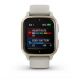 Умные часы Garmin Venu Sq 2 Music Edition, Cream Gold Bezel with French Gray Case and Silicone Band Умные часы Garmin Venu Sq 2 Music Edition, Cream Gold Bezel with French Gray Case and Silicone Band