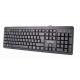Gembird KB-UM-106-RU Multimedia keyboard, Silent, 9 hotkeys, USB, Black Gembird KB-UM-106-RU Multimedia keyboard, Silent, 9 hotkeys, USB, Black