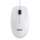 Logitech B100 Optical Mouse, White, USB, OEM Logitech B100 Optical Mouse, White, USB, OEM