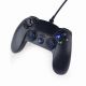 Gembird JPD-PS4U-01 Wired vibration game controller for PlayStation 4 or PC, Black