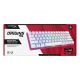 Tastatura HYPERX Alloy Origins 60 Pink, HX Red key switch [572Y6AA#ACB]