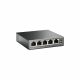 PoE Switch TL-SF1005P / 5 port / 100Mb / RJ45 / steel case