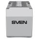 SVEN VR-F1500, 500W, Automatic Voltage Regulator, 4x Schuko outlets, Input voltage: 180-285V, Output voltage: 230V ± 10%, input and output voltage digital indicator on the front panel, Power supply delay function, metal body, Black SVEN VR-F1500, 500W, Automatic Voltage Regulator, 4x Schuko outlets, Input voltage: 180-285V, Output voltage: 230V ± 10%, input and output voltage digital indicator on the front panel, Power supply delay function, metal body, Black