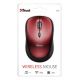 Trust Yvi Wireless Mouse - Red, 8m 2.4GHz, Micro receiver, 800-1600 dpi, 4 button, Rubber sides for comfort and grip, USB Trust Yvi Wireless Mouse - Red, 8m 2.4GHz, Micro receiver, 800-1600 dpi, 4 button, Rubber sides for comfort and grip, USB