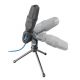 Trust Mico USB Microphone for PC and laptop,USB microphone on tripod