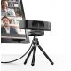 Trust Teza 4K Ultra HD Webcam, Advanced 4K Ultra HD webcam with a 74° field of view and two integrated microphones,Mounting type: clip, tripod, 2m Trust Teza 4K Ultra HD Webcam, Advanced 4K Ultra HD webcam with a 74° field of view and two integrated microphones,Mounting type: clip, tripod, 2m