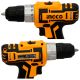 Набор Аккумуляторный шуруповерт + Углошлифовальная машина с 2 АКБ 20V 4Ah INGCO CKLI2009 Набор Аккумуляторный шуруповерт + Углошлифовальная машина с 2 АКБ 20V 4Ah INGCO CKLI2009