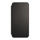 Flip case Smooth/plain leather for Xiaomi Black Flip case Smooth/plain leather for Xiaomi Black