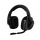 Logitech G533 Wireless 7.1 Surround Gaming Headset, 40mm PRO-G Driver, Headset: 20Hz-20kHz, Microphone: 100Hz-20kHz, Battery Life: 15 hours, 981-000634