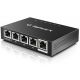 Роутер Маршрутизатор Ubiquiti EdgeRouter X, 5-port Gigabit Router, Passive PoE passthrough option, Processor Dual-Core 880 MHz, MIPS1004Kc, System Memory 256 MB DDR3 RAM, 5 Port line rate switch, ER-X