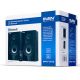 Active Speakers SVEN SPS-615 Black, RMS 20W, 2x10W, Bluetooth, USB port, SD slot, дерево/lemn
