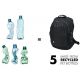 Dicota D30675 Backpack ECO 14"-15.6", Backpack with removable notebook case, Black (rucsac laptop/рюкзак для ноутбука) Dicota D30675 Backpack ECO 14"-15.6", Backpack with removable notebook case, Black (rucsac laptop/рюкзак для ноутбука)