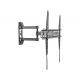 LCD/TV Full motion Wall Mount Brateck KLA28-463, Max VESA 600x400, Screen 37"-70" Load 35 Kg, Profile 84-443mm, Tilt +3°~-10°, Swivel +90°~-90°, Level +3°~-3°,