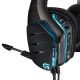 Игровые наушники Logitech G633 Artemis Spectrum Black Gaming RGB 7.1 Headset, 7.1 Surround, 40mm PRO-G Driver, Headset: 20Hz-20kHz, Microphone: 100Hz-20kHz, 2m, 981-000605 (casti cu microfon/наушники с микрофоном)