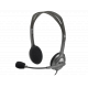 Logitech Stereo Headset H111, Headset: 20Hz-20kHz, Microphone: 100Hz-16kHz, 1.8m cable, 1 x mini-jack 3.5mm, 981-000593 (casti cu microfon/наушники с микрофоном)