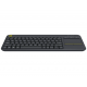 Клавиатура Logitech K400 Plus Black TV Wireless Touch Keyboard USB, 920-007147 (tastatura fara fir/беспроводная клавиатура) Клавиатура Logitech K400 Plus Black TV Wireless Touch Keyboard USB, 920-007147 (tastatura fara fir/беспроводная клавиатура)