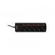 Фильтр импульсных помех SVEN SF-05PL 5 sockets with individual switches, Black, 3m