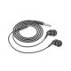 Borofone BM51 black (728883) Hoary universal earphones with microphone, Speaker outer diameter 10MM, cable length 1.2m, Microphone
