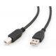 Gembird CCF-USB2-AMBM-10 Premium quality USB 2.0 A-plug B-plug 3m cable with ferrite core Gembird CCF-USB2-AMBM-10 Premium quality USB 2.0 A-plug B-plug 3m cable with ferrite core