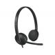 Logitech H340 Black USB Headset, Headset: 20Hz-20kHz, Microphone: 100Hz-10kHz, 1.8m cable, 981-000475